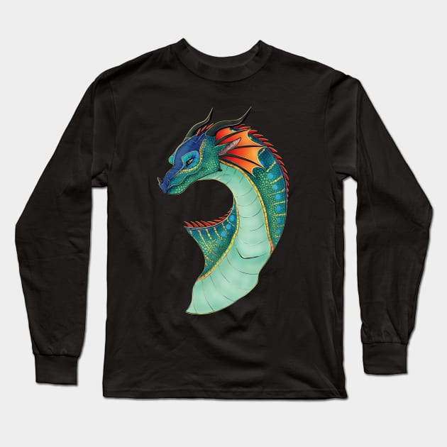 Glory Wings of Fire Long Sleeve T-Shirt by Dracanthrope